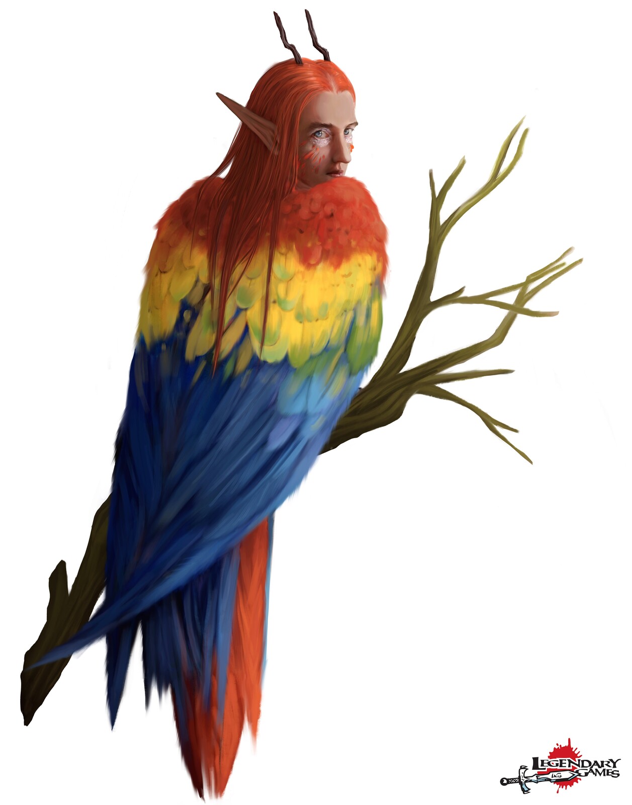 Character illustration Legendary Games