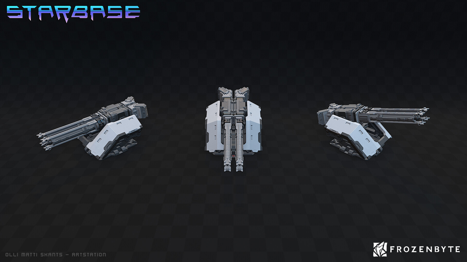 Olli Matti Skants - Starbase - Spaceship Mounted Weapons 1 Olli Matti Skants - Starbase - Spaceship Mounted Weapons 1