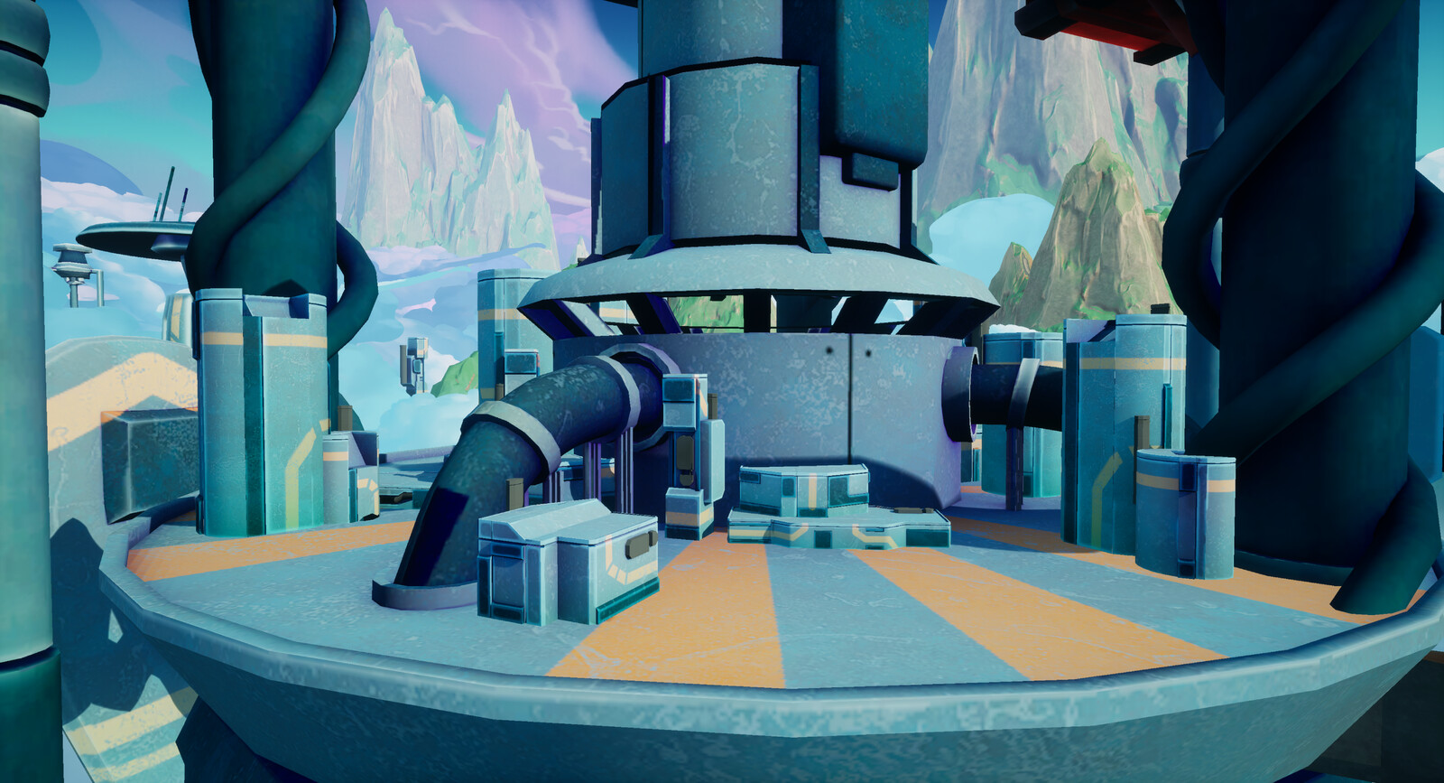 The bottom of the Motherbase