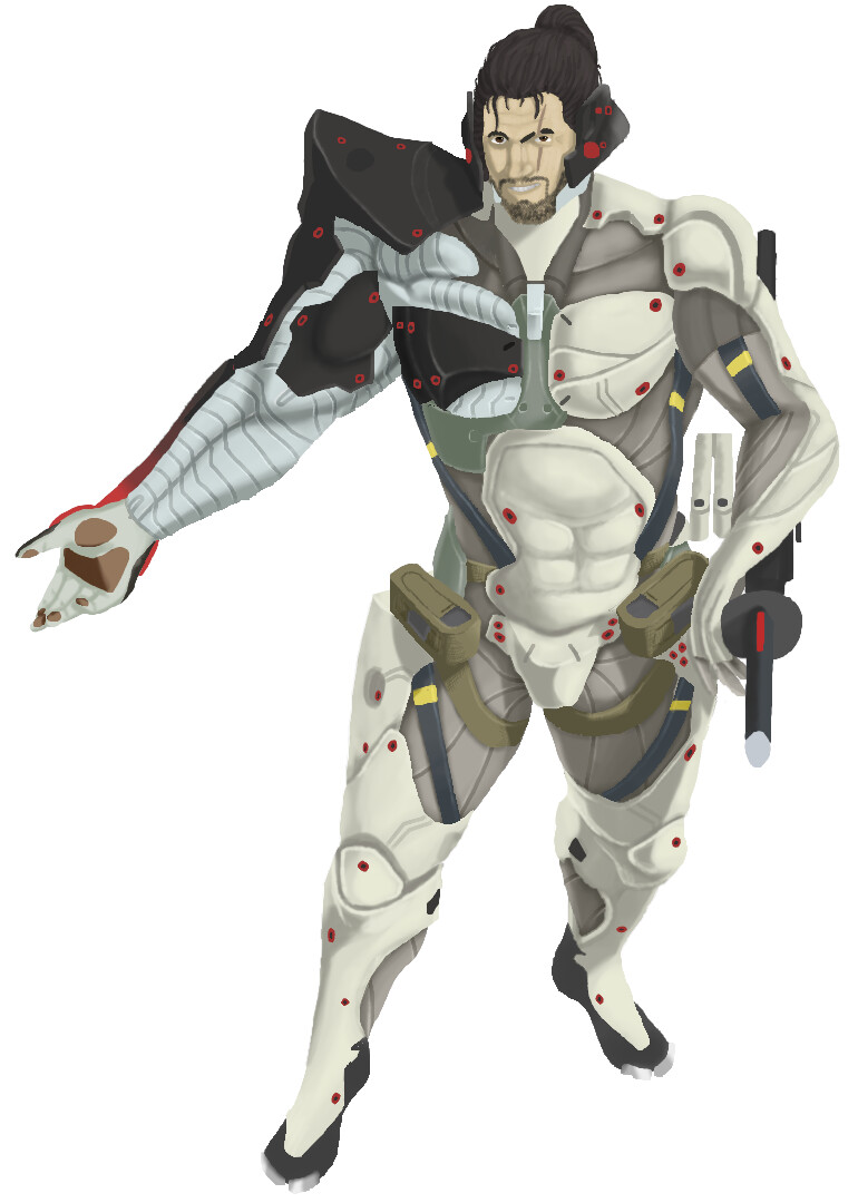 Jetstream Sam from Metal Gear Rising, Fanart by me. : r/metalgearrising