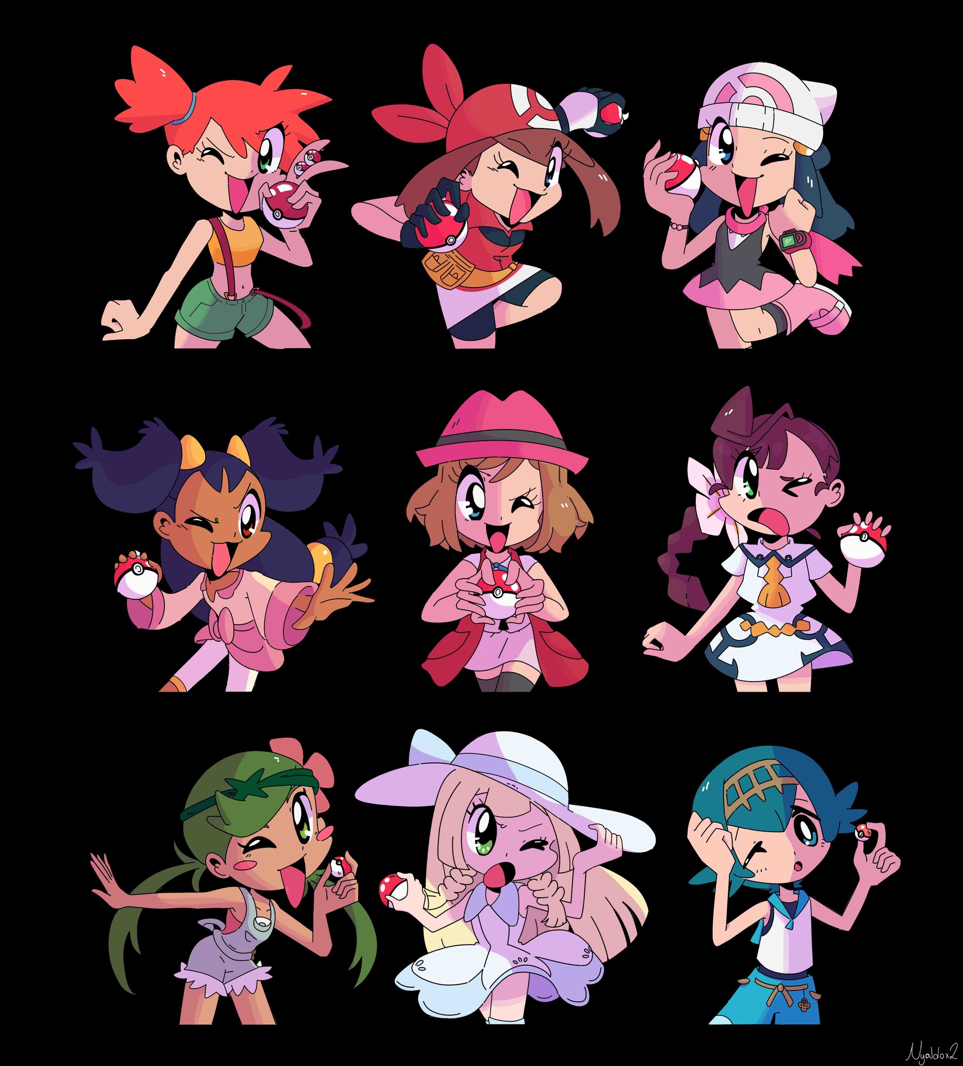 ArtStation - Pokegirls