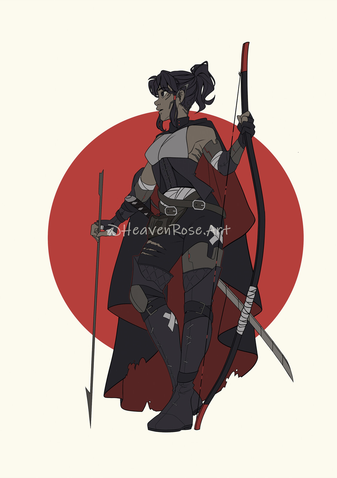 Samurai Sasha from Shingeki No Kyojin