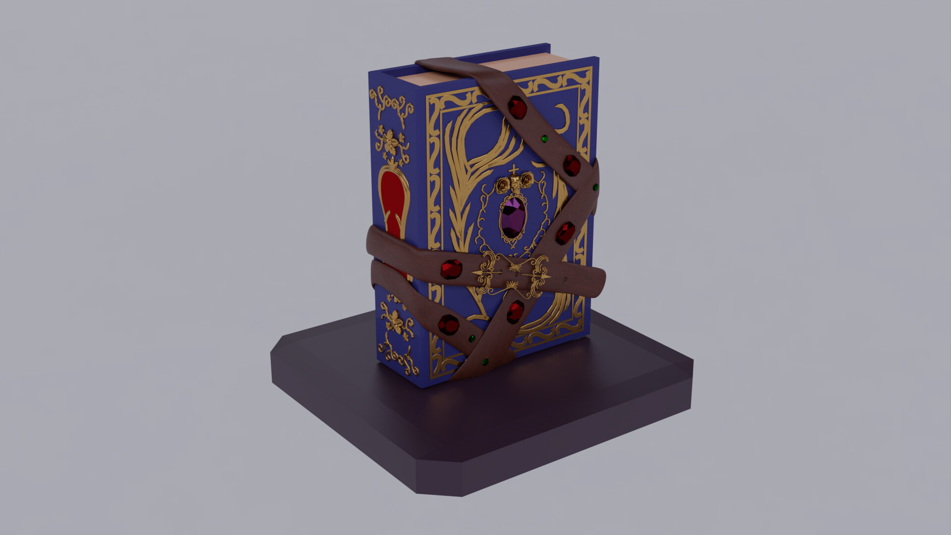 ArtStation - Disney's Twisted Wonderland Magic Book 3D Model