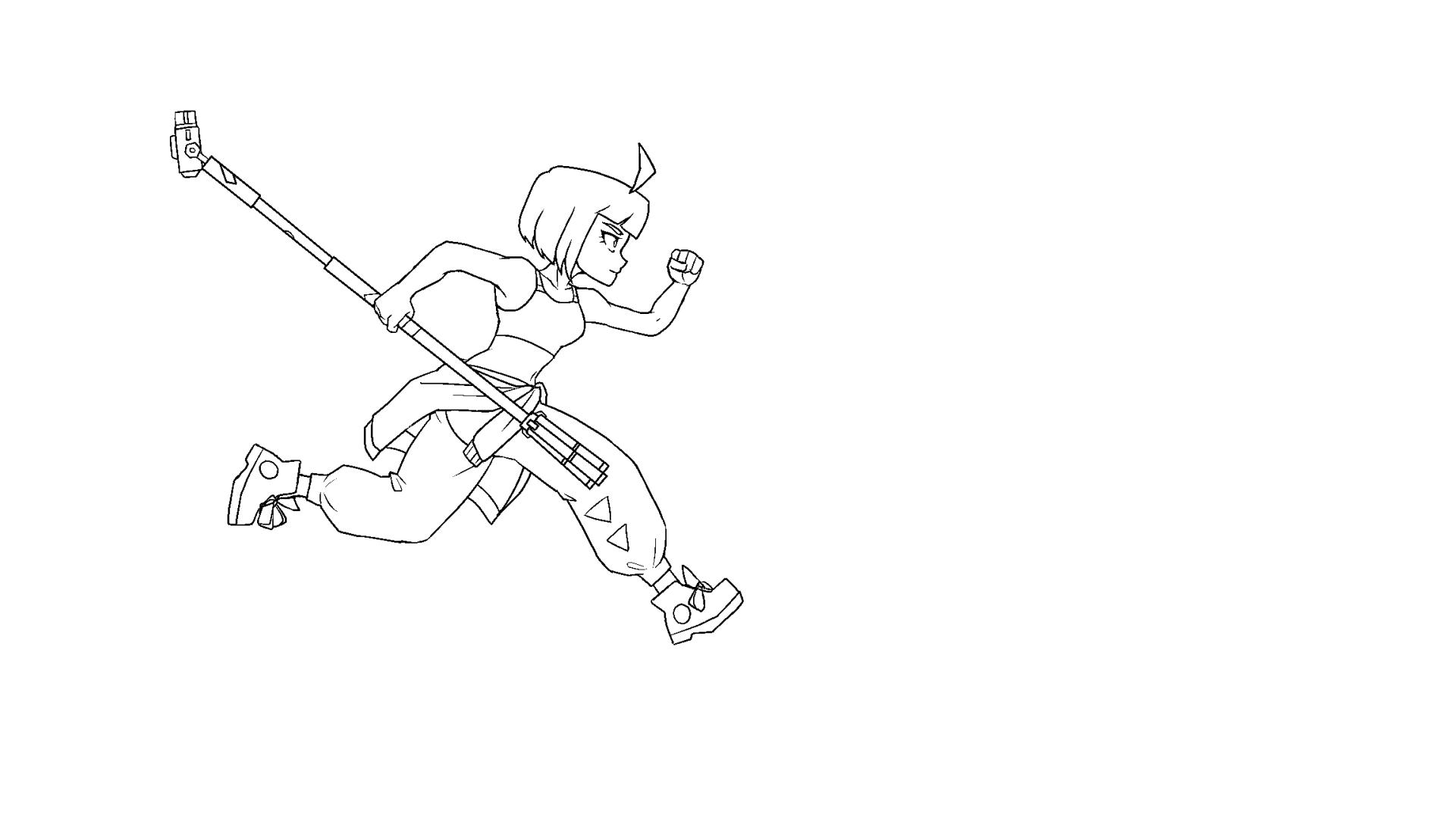 Jo 2D Character Gameplay Animation test