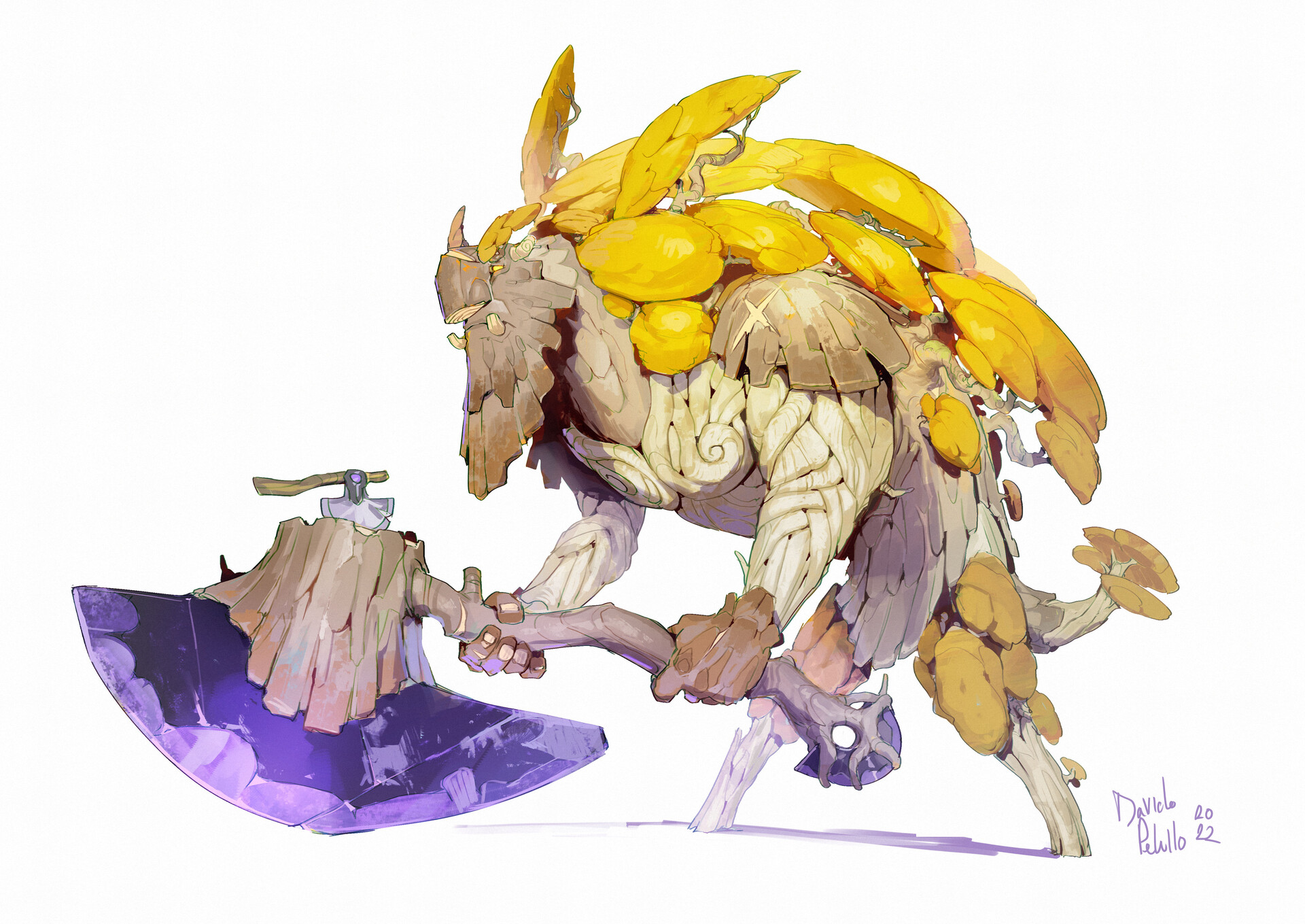 ArtStation - Arboreal Warrior - Character Design Challenge May 2022 ...