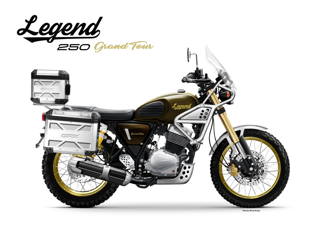 GPX LEGEND GRAND TOUR 250 Twin  Bagger