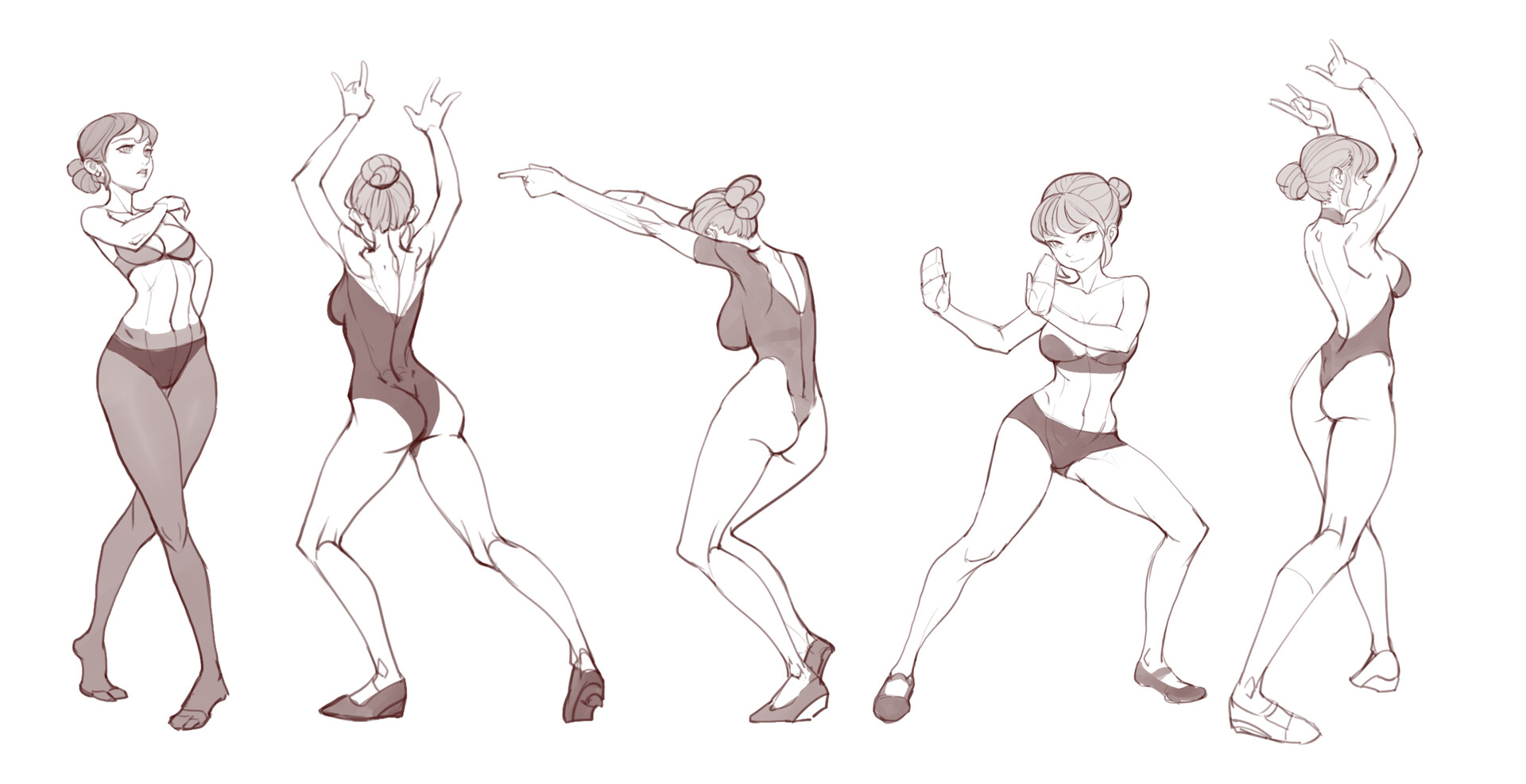 Solo Paso Doble Poses, practice by ChocotanYuu | Dancer drawing, Dancing  poses drawing, Drawing reference poses