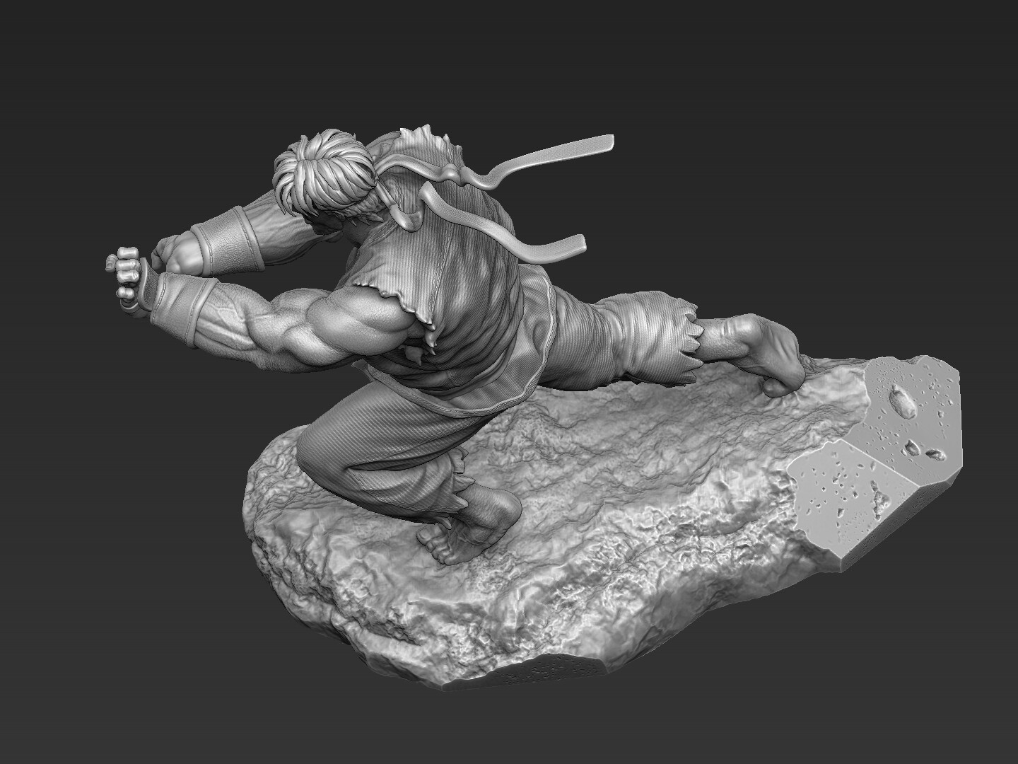 ArtStation - Street Fighter II - RYU (SD version)