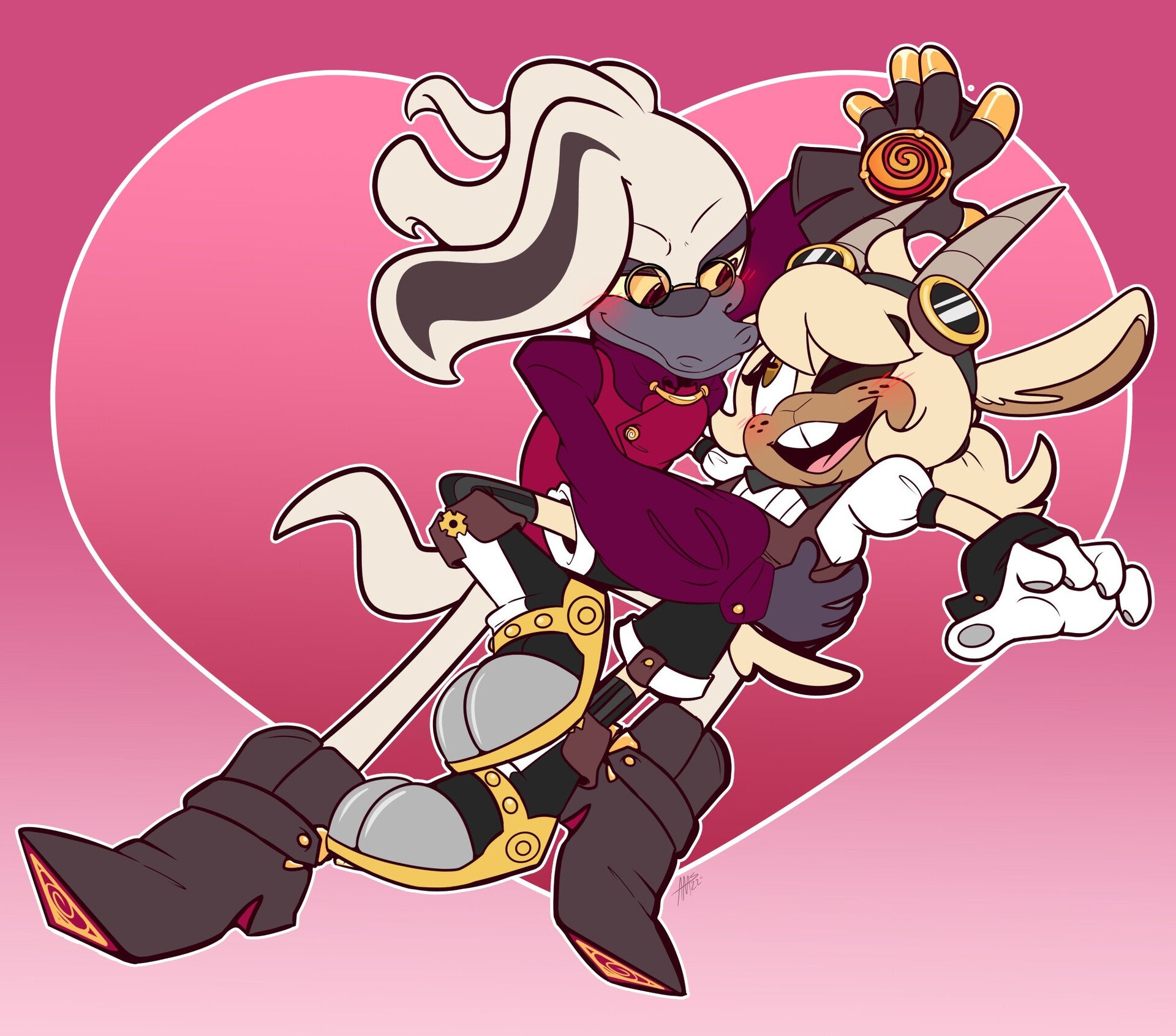 ArtStation COMM Dr Starline And Byte ArtStation COMM Dr Starline And Byte