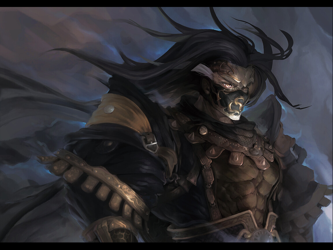 ArtStation 金光 天地不容客