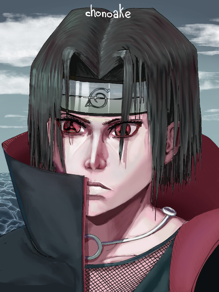 ArtStation - Itachi uchiha from Naruto