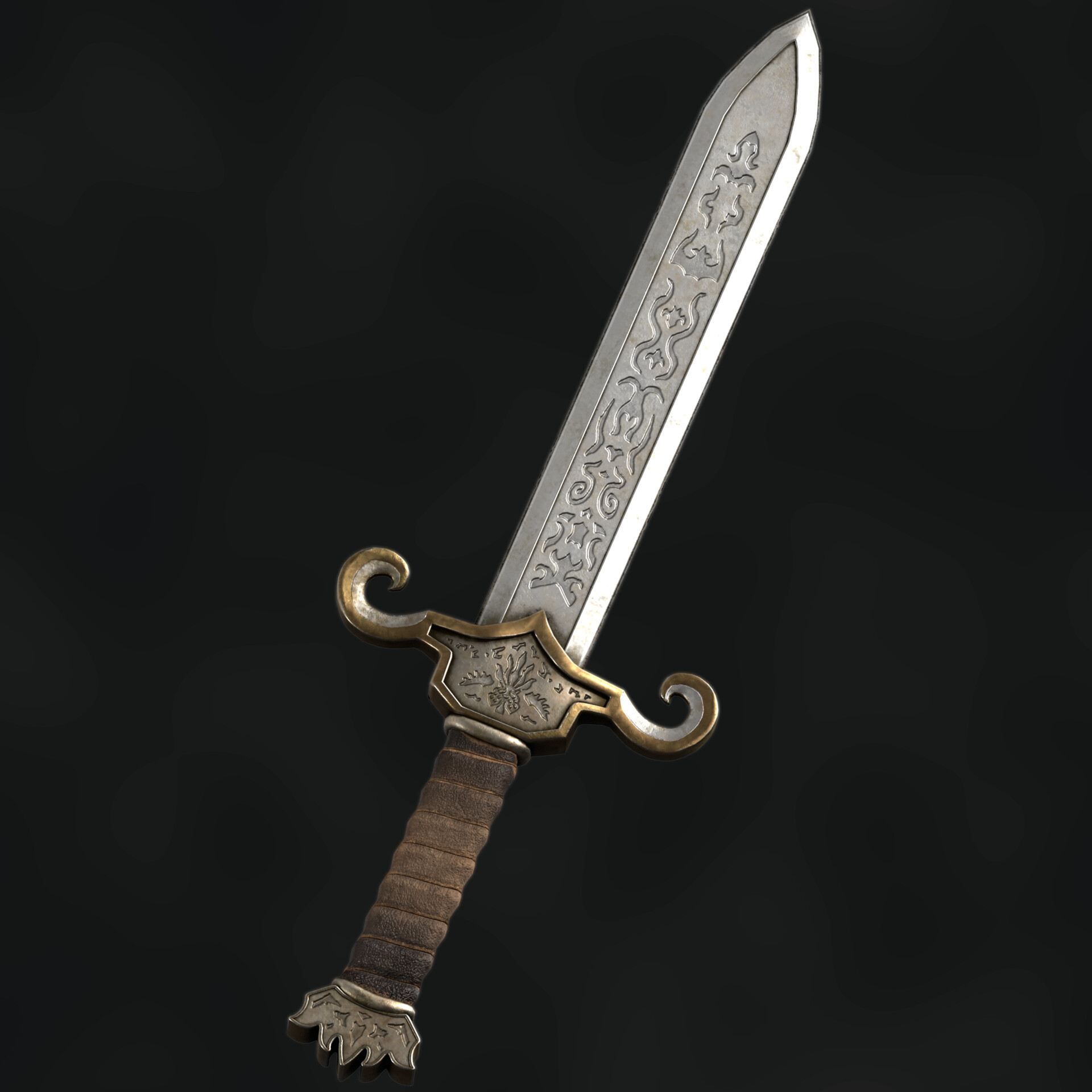 ArtStation - Ornate Sacrificial Knife