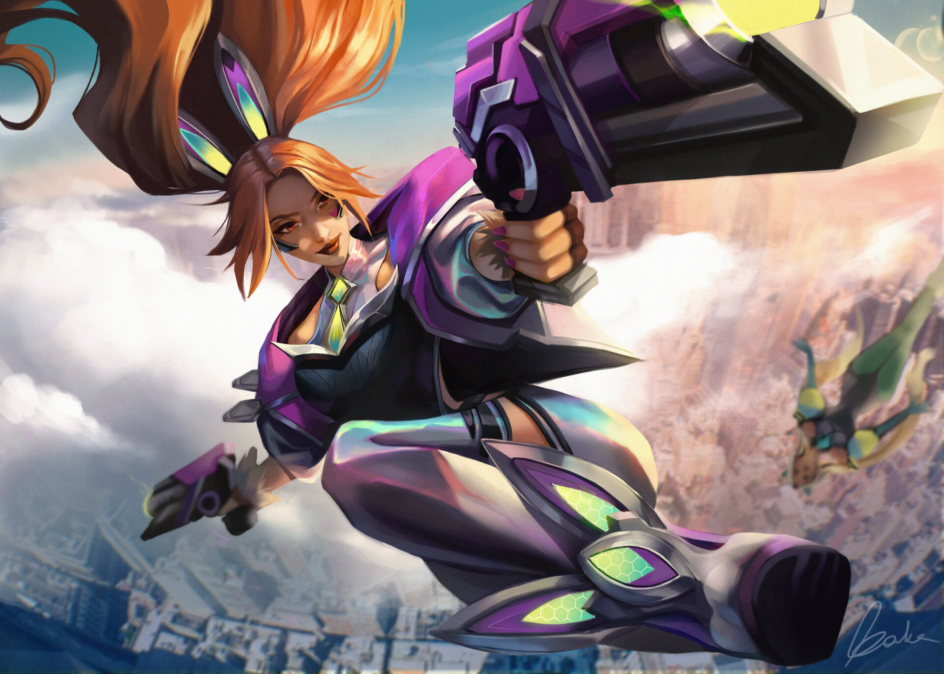 ArtStation - Battle Bunny MissFortune (League of Legends) FanArt