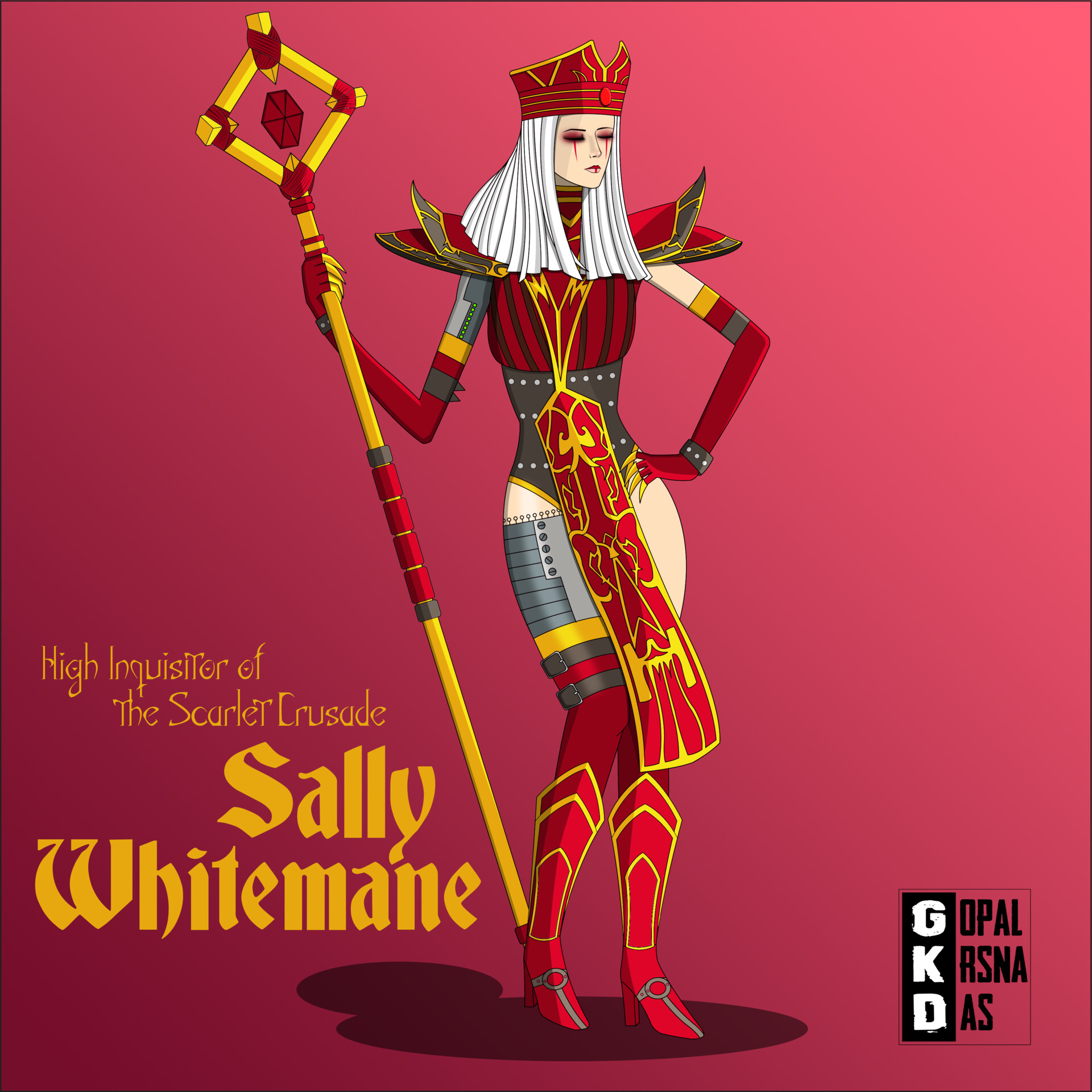 ArtStation - Sally Whitemane - World of Warcraft