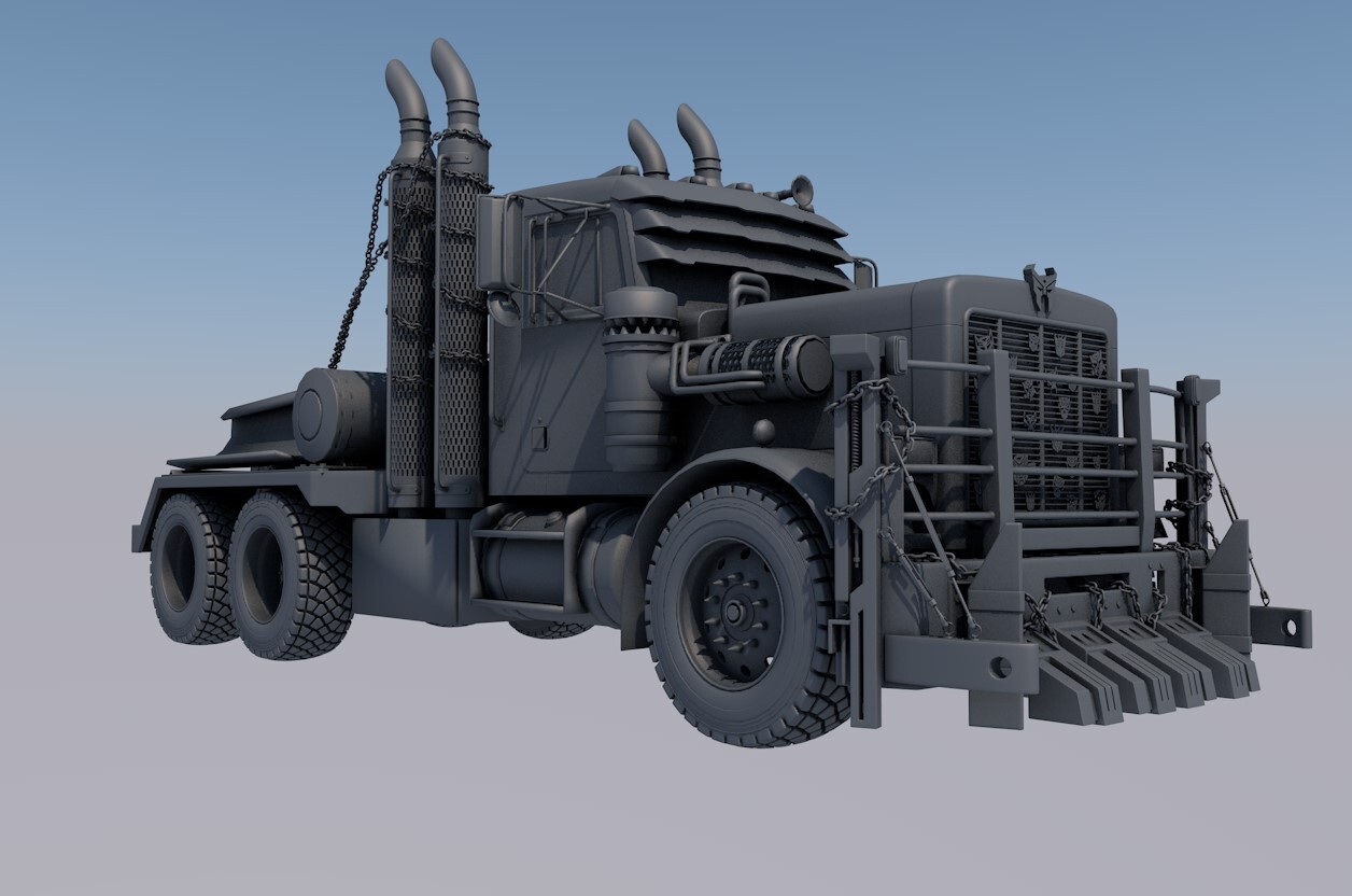 Laszlo ven transformers rise of the beasts scourge peterbilt 359