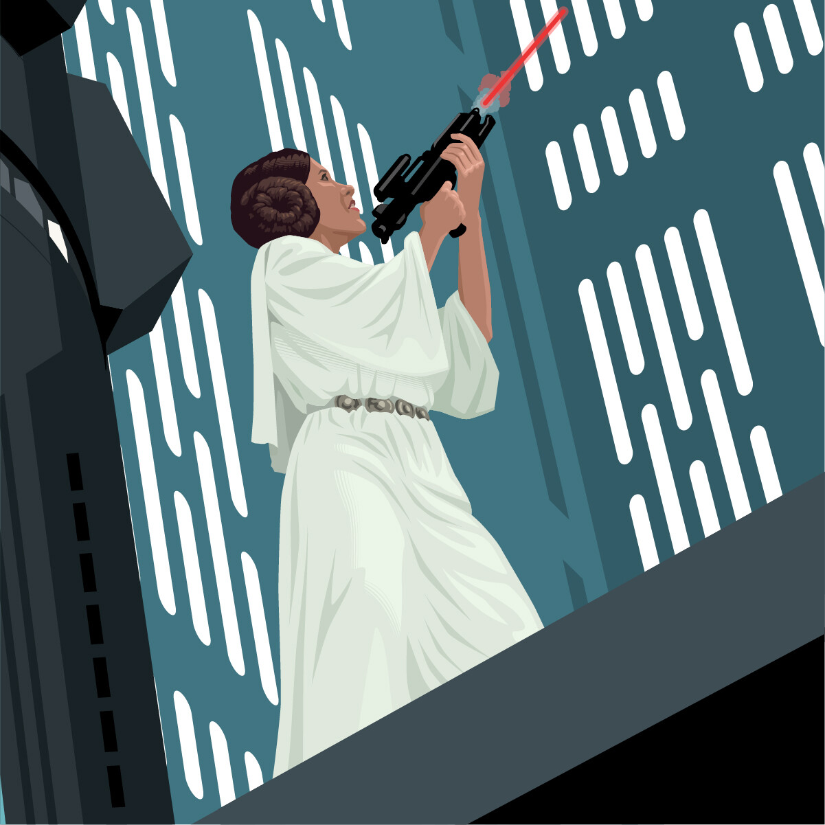 Alientrekwars: Princess Leia Detail