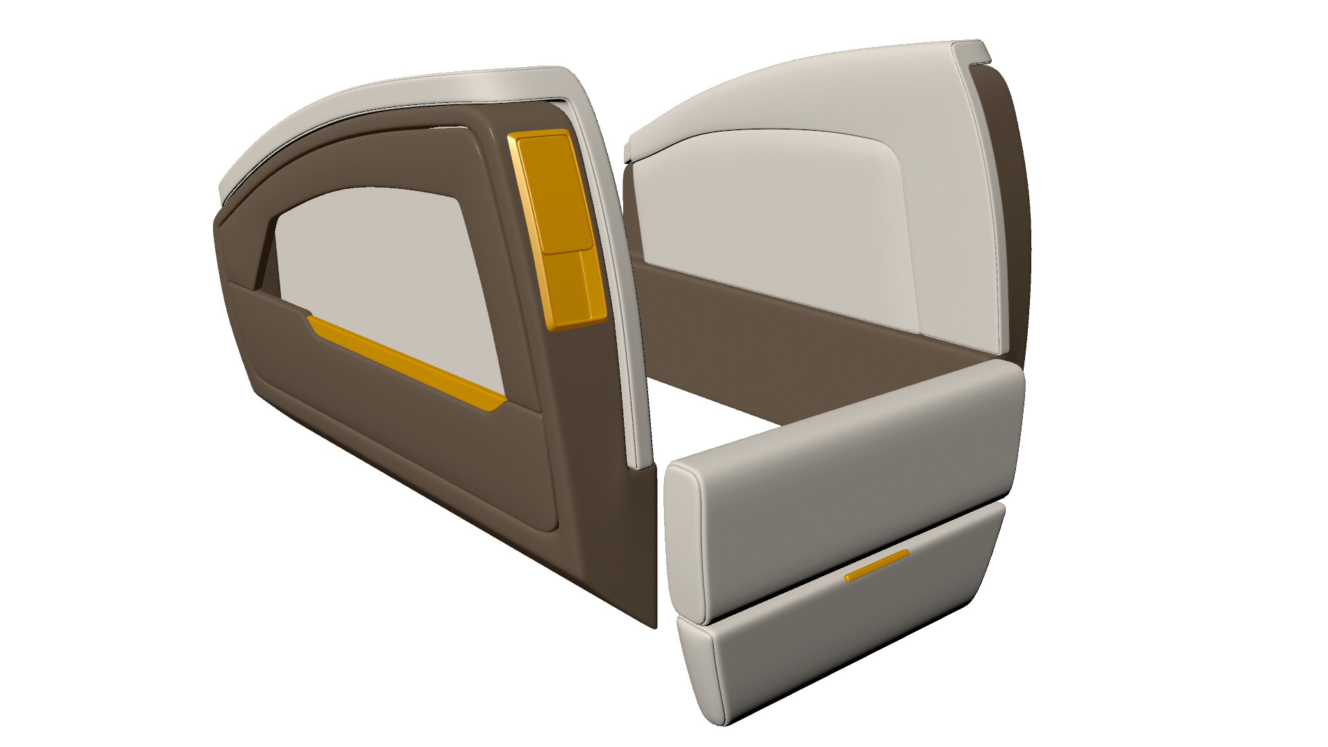 ArtStation Airline Seat Armrests