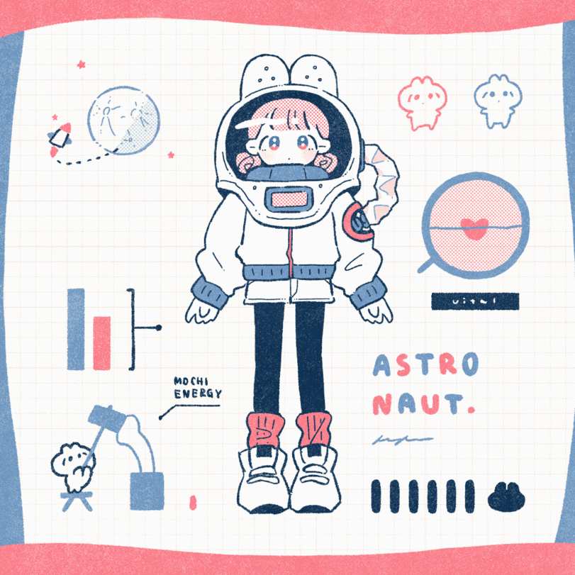 ArtStation - Astronauta - Gif
