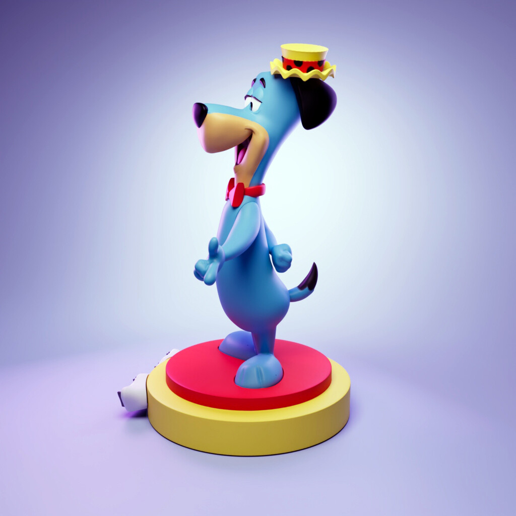 Artstation Huckleberry Hound For 3d Print