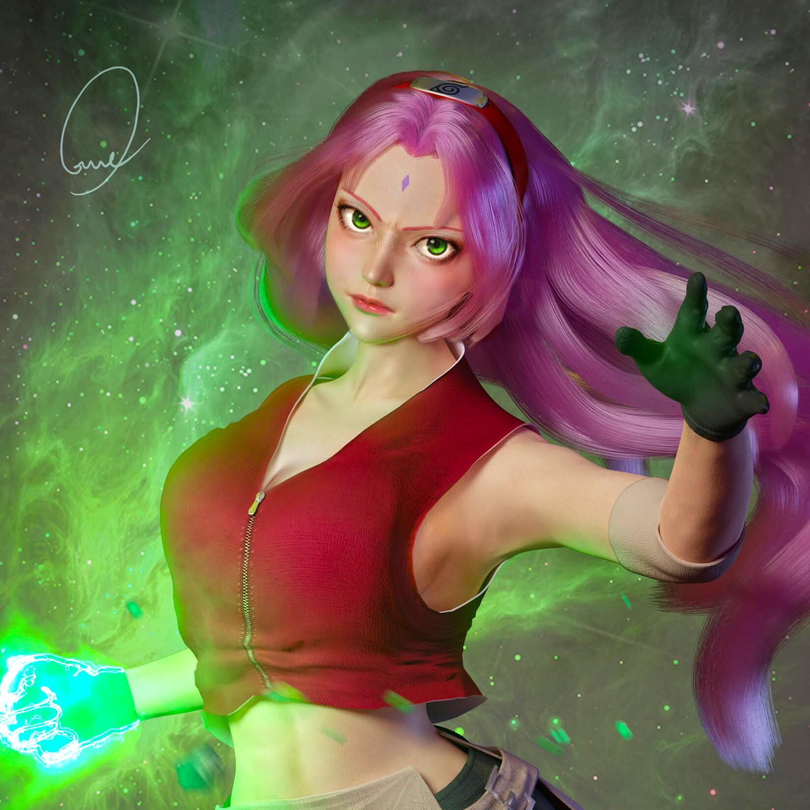 ArtStation - 春野樱 | 春野サクラ | Haruno Sakura