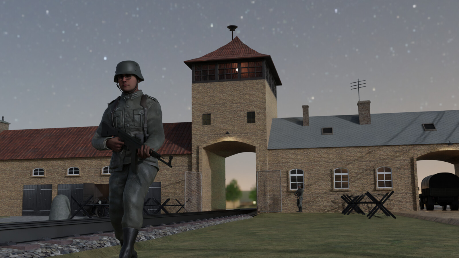 This soldier's face is actually my IRL face.
