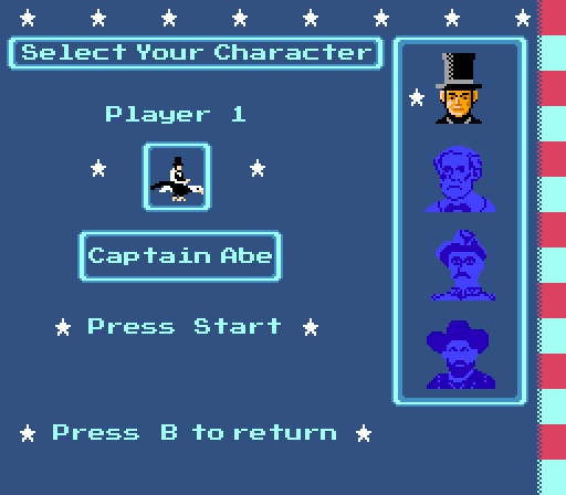 Character Selection Screen