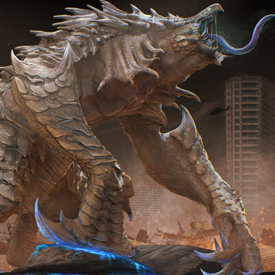 ArtStation - Godzilla Ultima