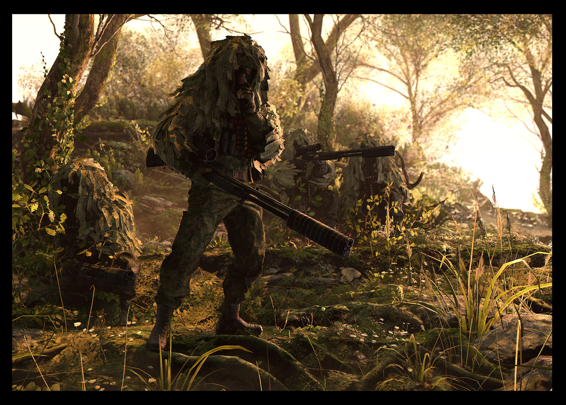 ArtStation A Shooter Born in Heaven