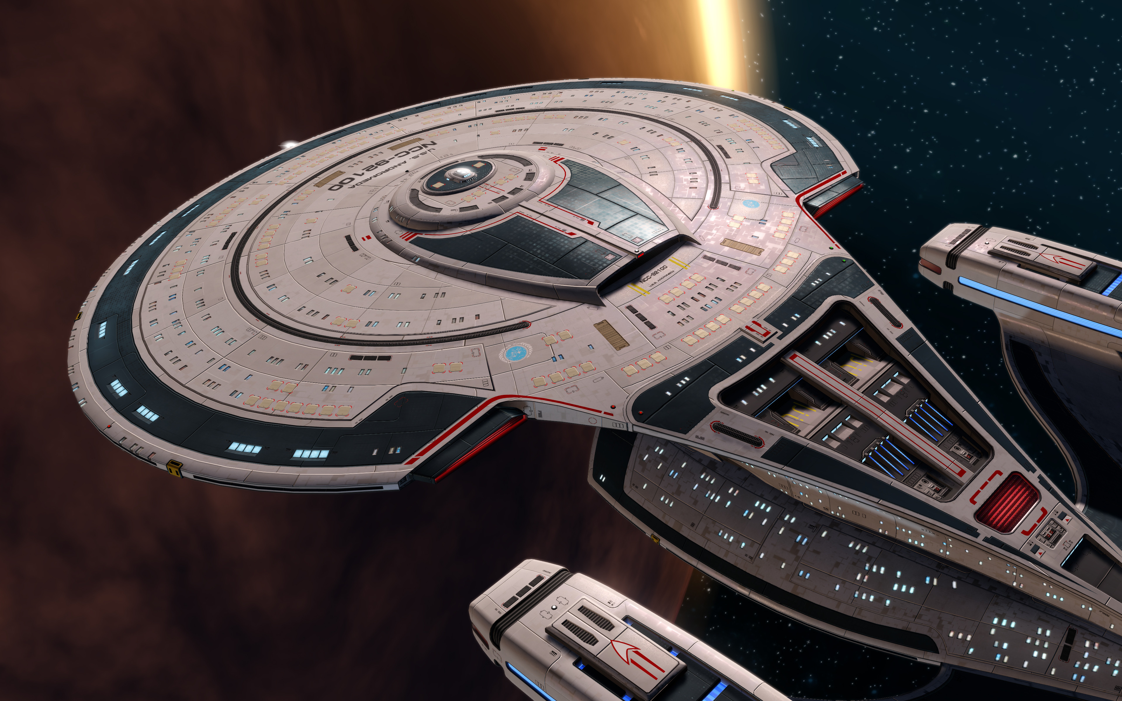 Star Trek Online in-game screenshot of the model.