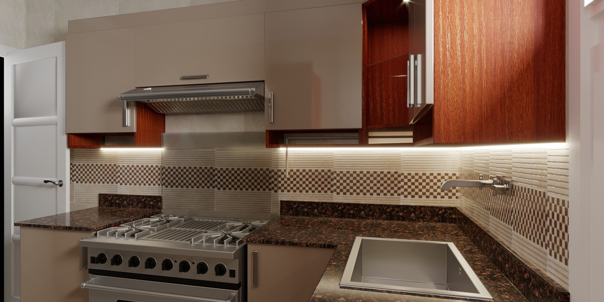 ArtStation Simple kitchen design