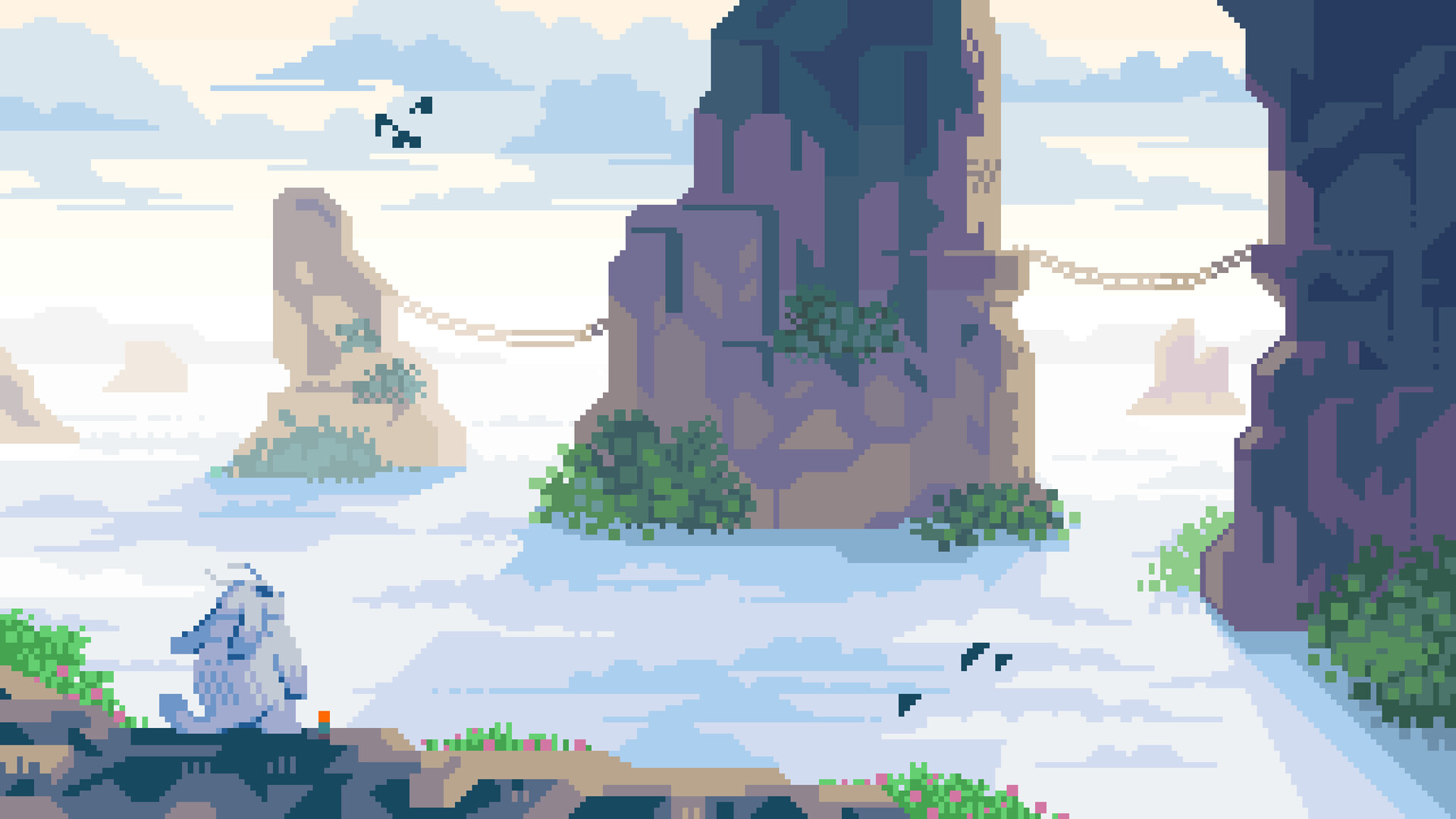 ArtStation Rocky Cliff Adventure