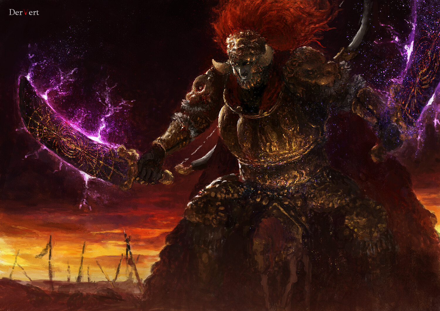 Artstation Elden Ring Fanart Radahn vrogue.co