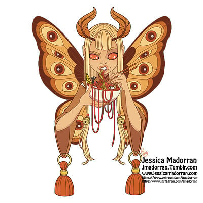 Jessica madorran patreon may 2022 twisted thumbelina sticker option 01 artstation