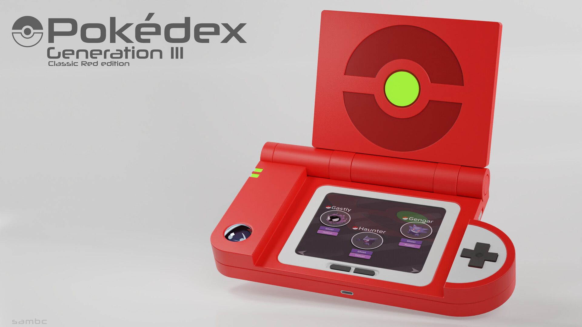 ArtStation - Pokédex Generation III (3) Concept