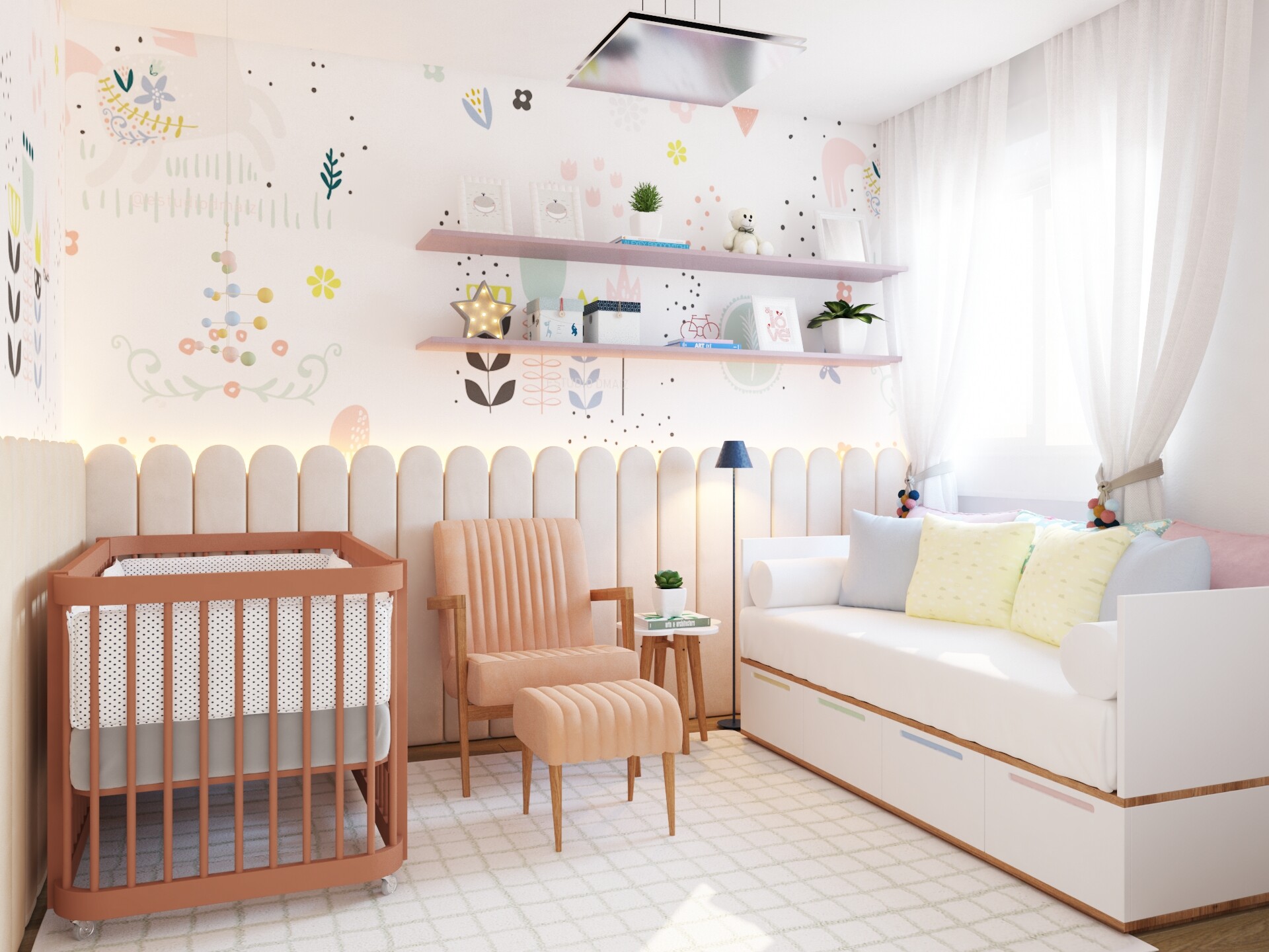 ArtStation - Quarto de Bebê| Baby`s Room