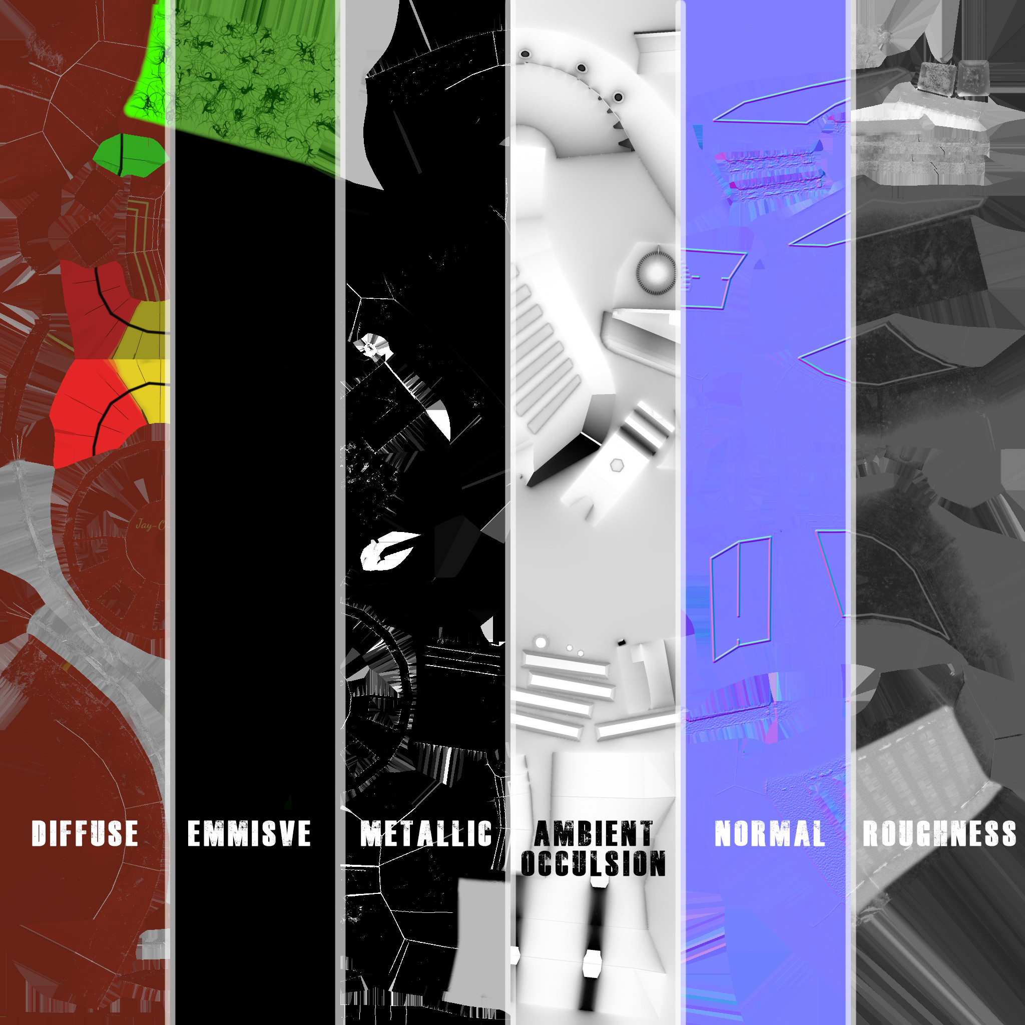 Main Body Texture Maps