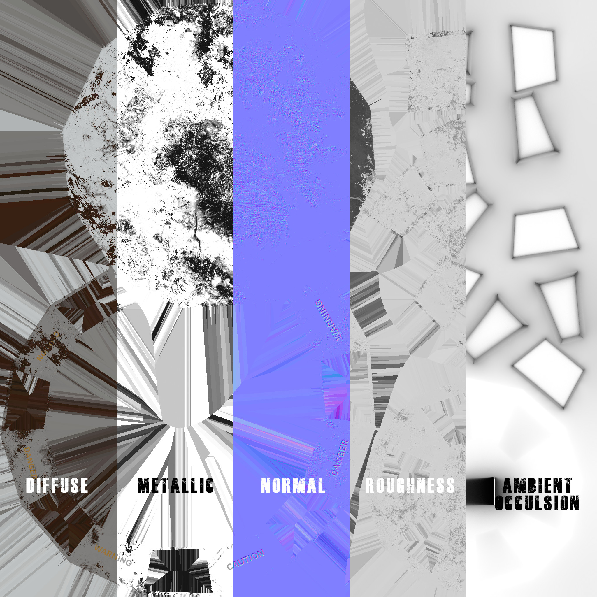 Pedestal Texture Maps