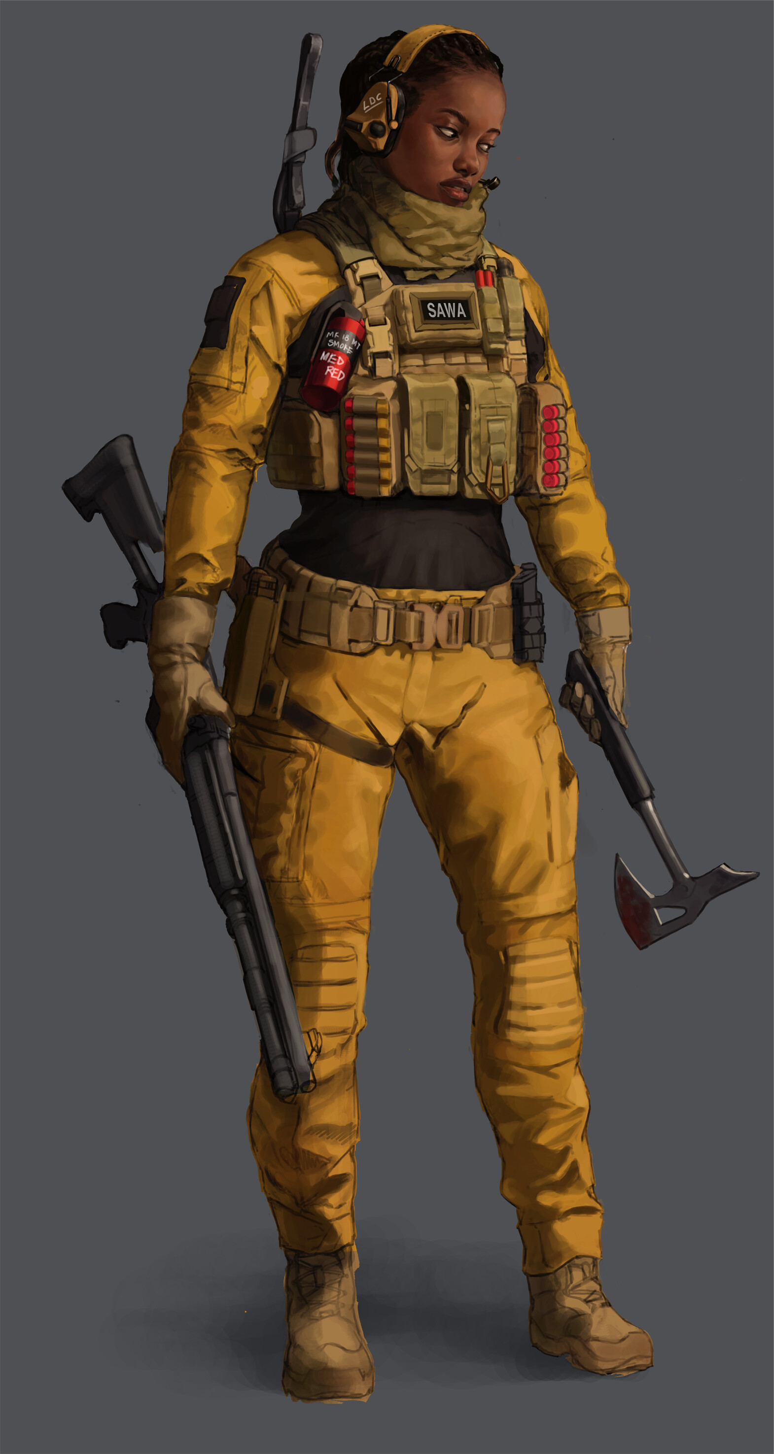 ArtStation millitary / point man