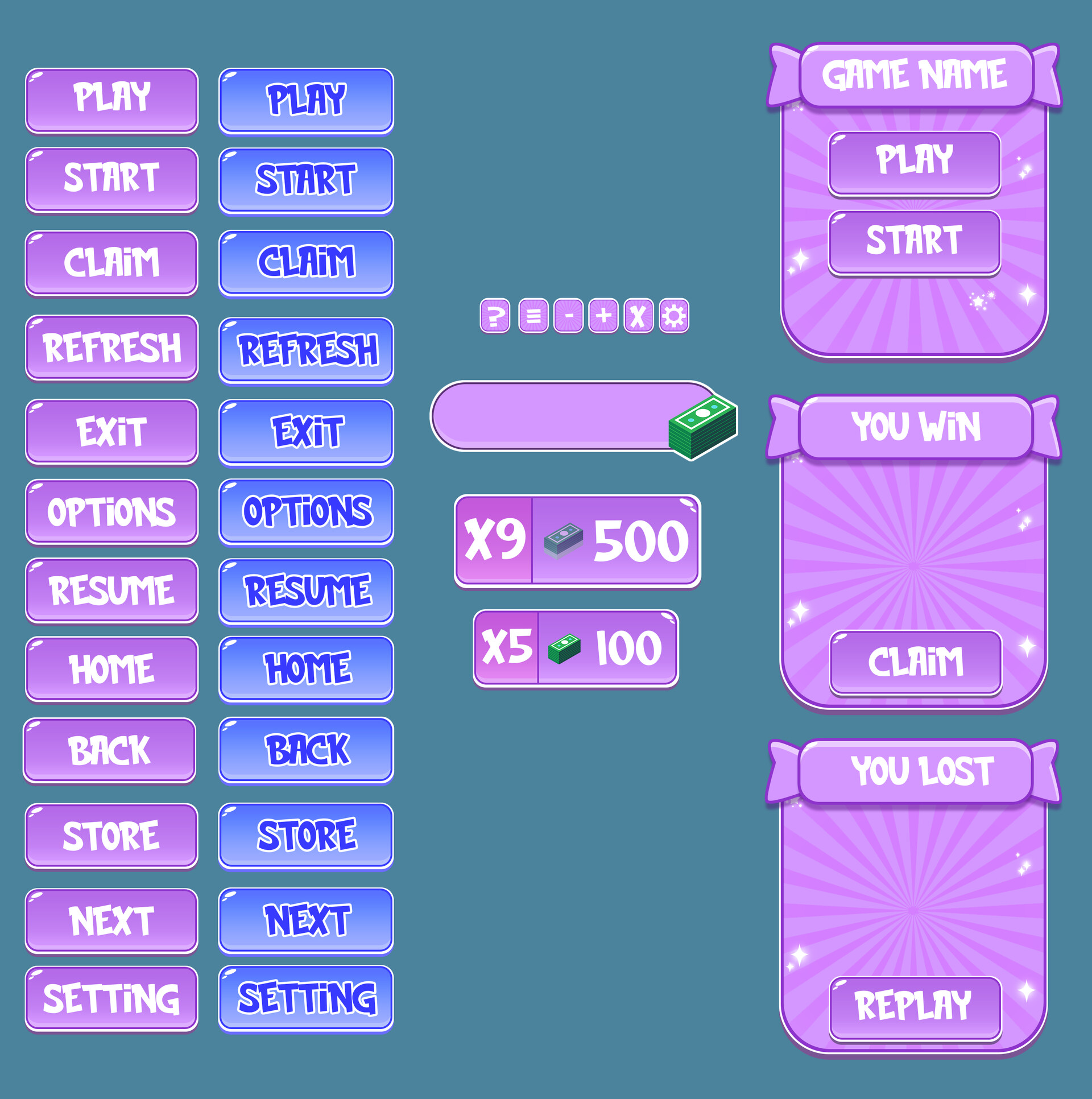ArtStation - Ui Sets