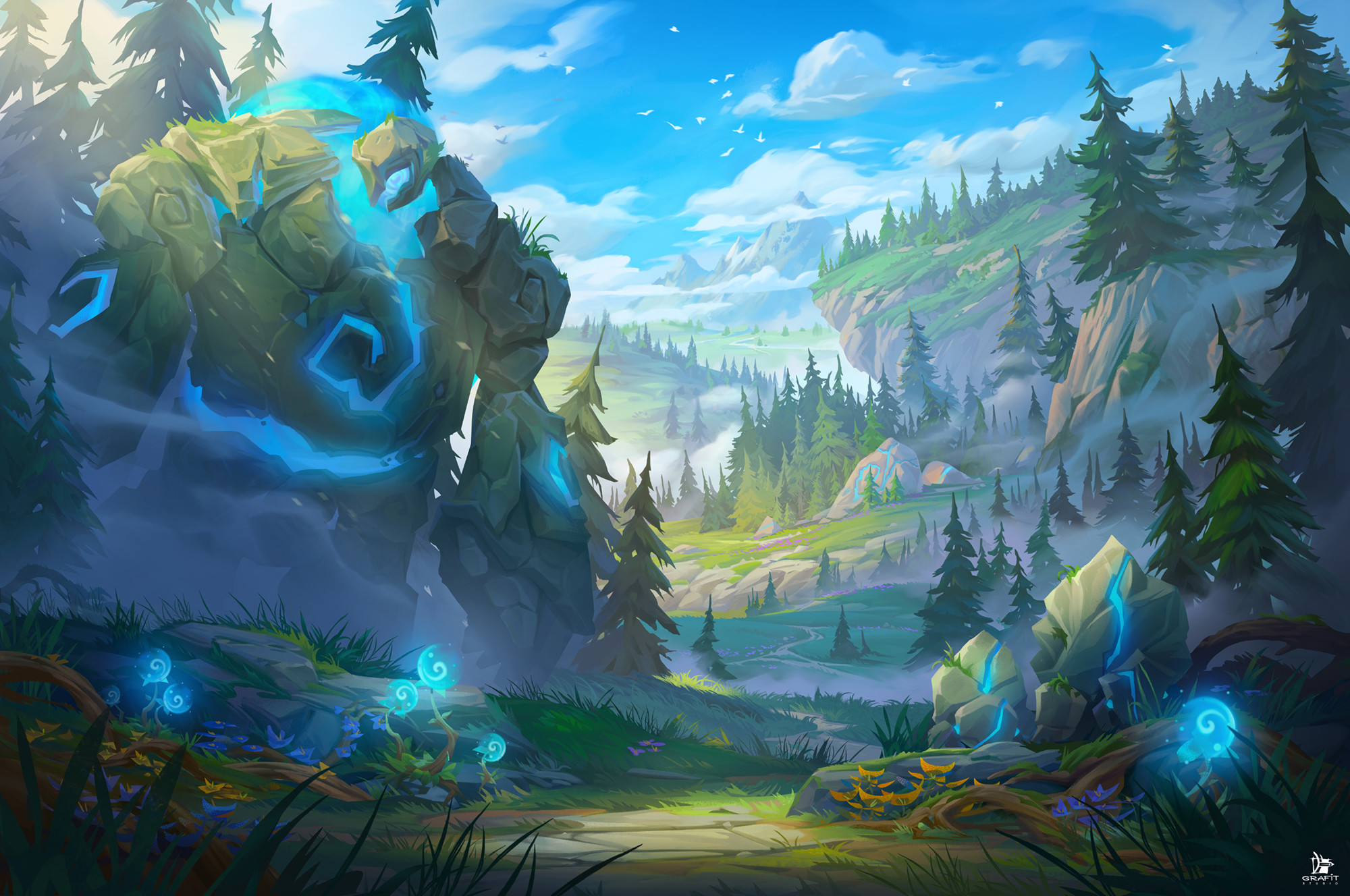 ArtStation - Wild Rift Backgrounds