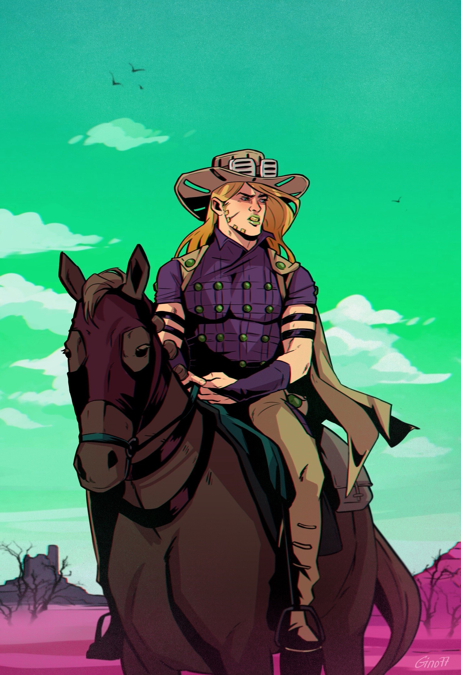 ArtStation Jo Jo steel ball run
