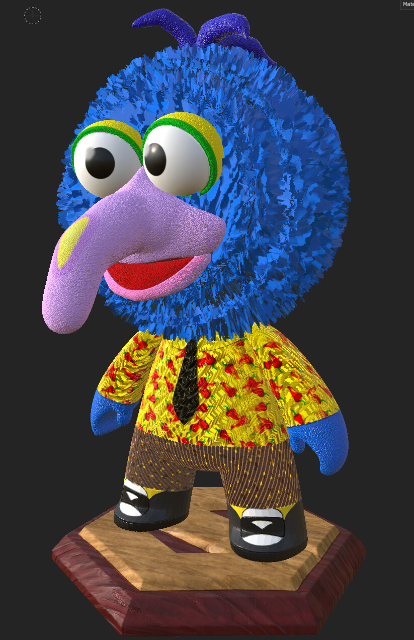 ArtStation - MeetMat: Gonzo the Great - The Muppets