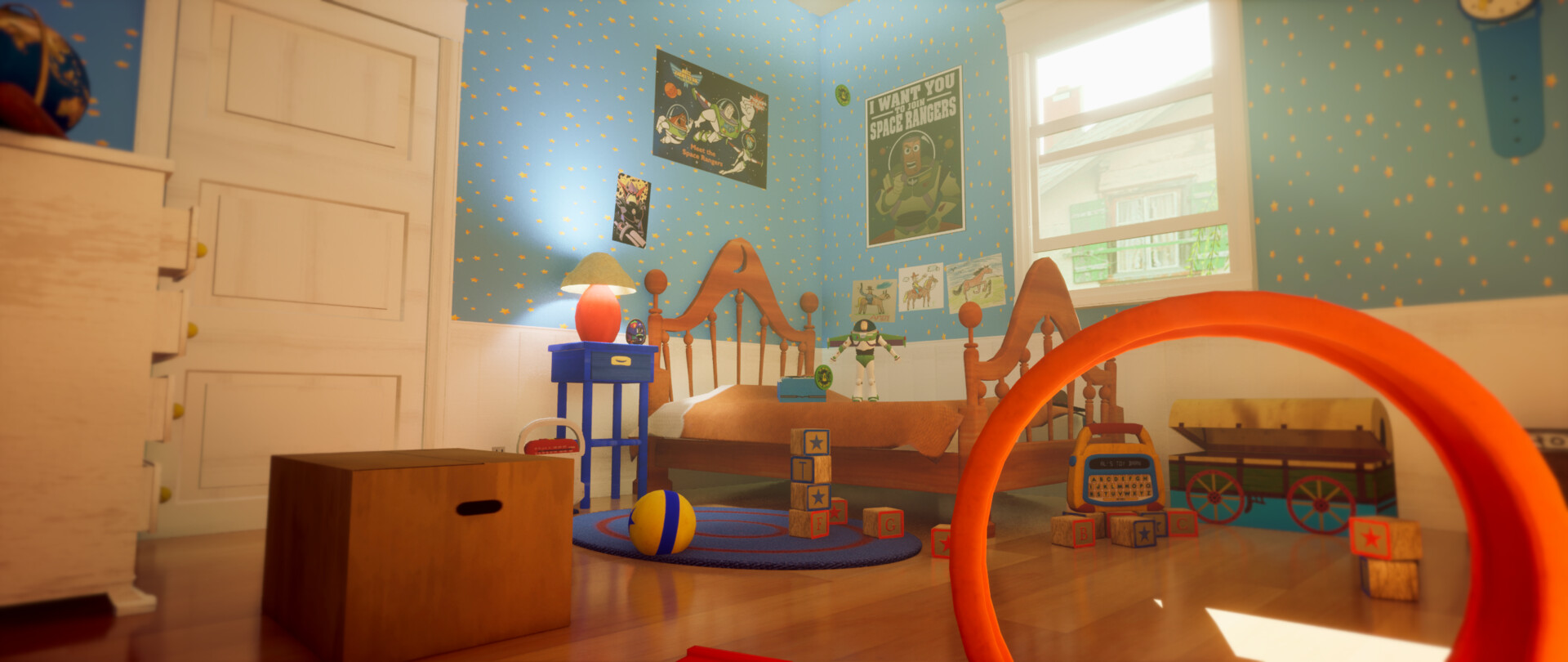 ArtStation - Toy Story Project: Andy´s Room