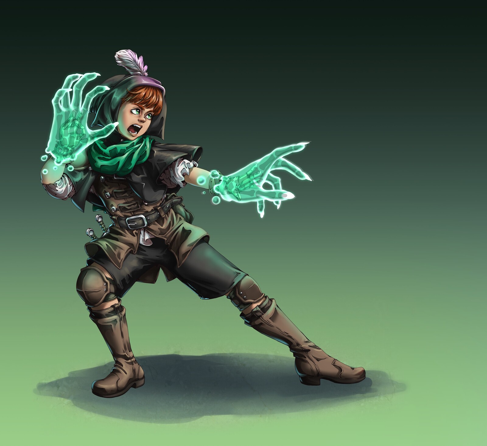 Gray: Child Warlock in way over his head.