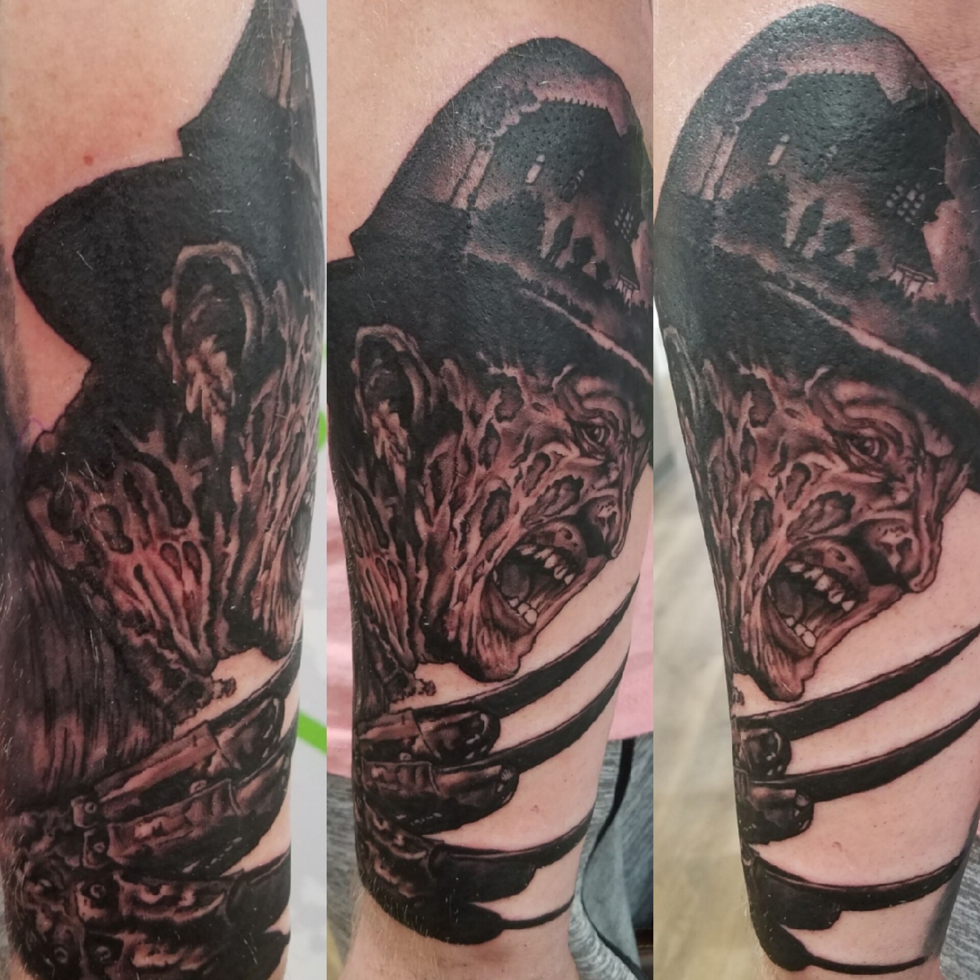 Zombie half sleeve by LT Woods TattooNOW