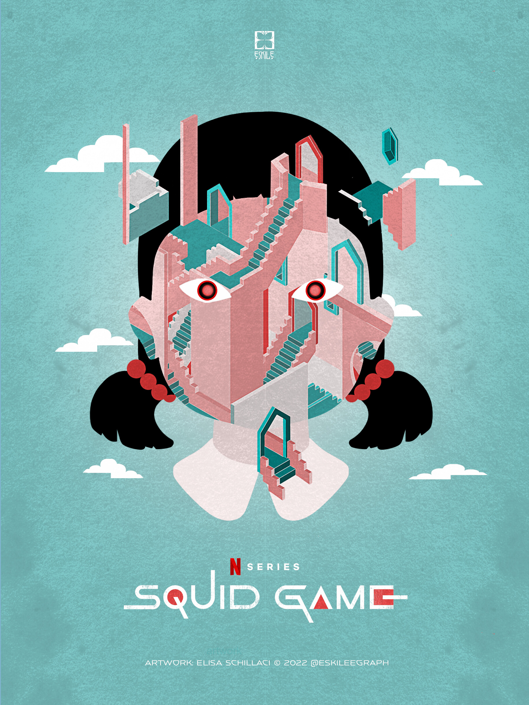 Squid Game Poster  Squid games, Squid, Poster design