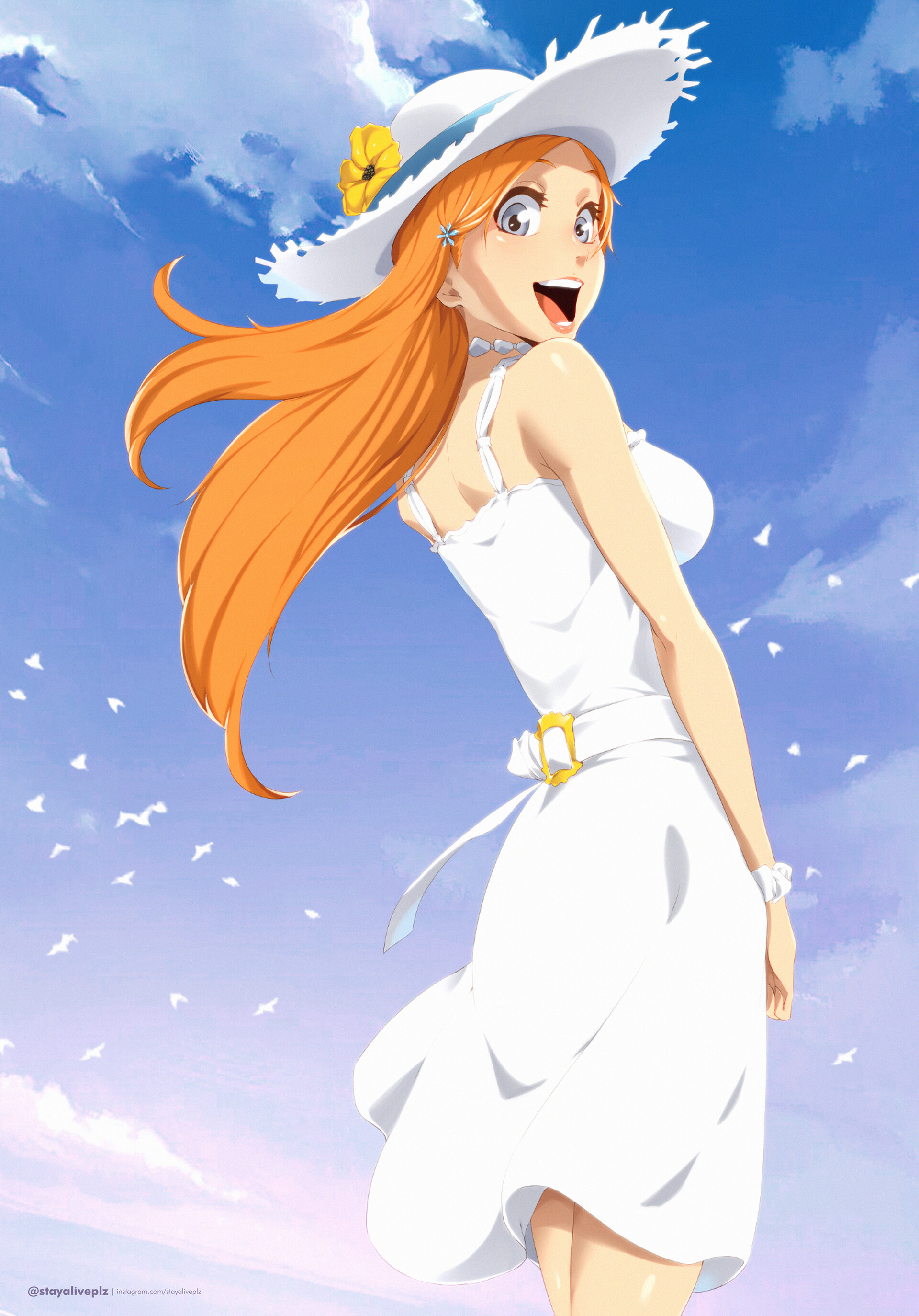 ArtStation - Orihime Inoue - Bleach