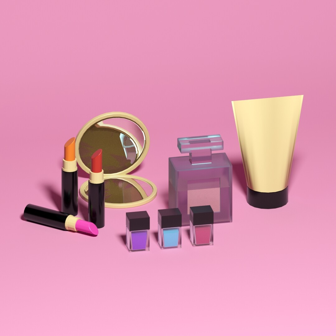 ArtStation Beauty low poly