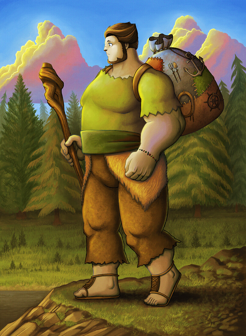 ArtStation Fairy Tale Giant Barnaby