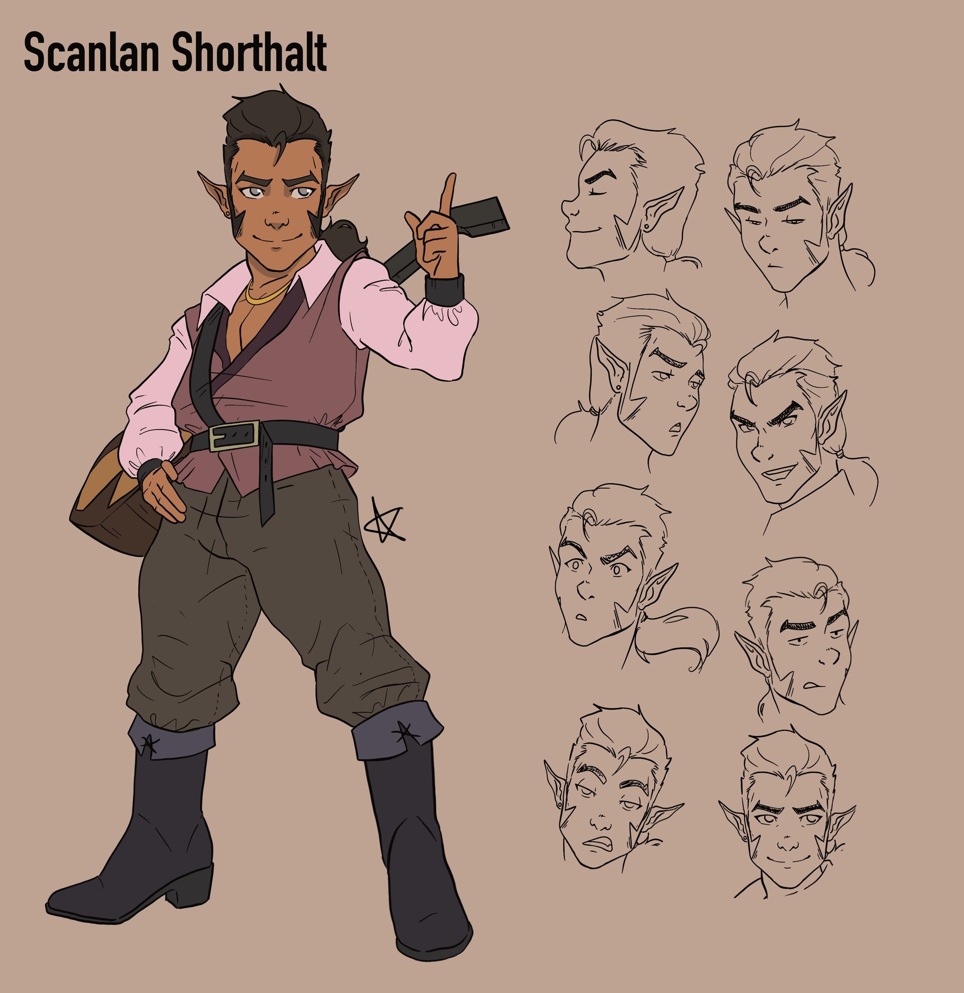 ArtStation - Scanlan Shorthalt